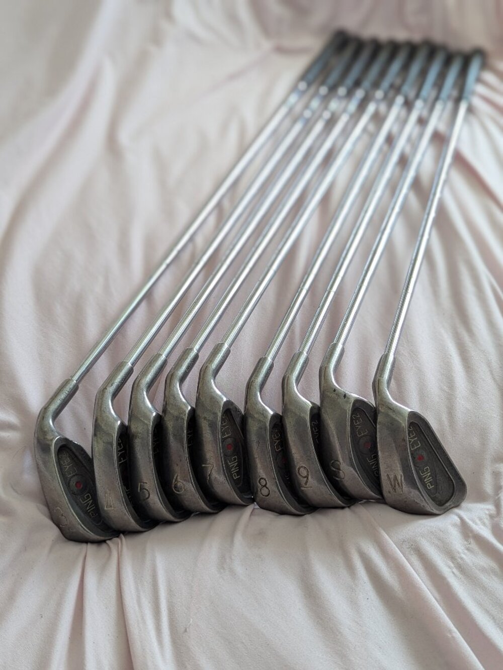 PING Eye2 Red Dot RH Iron Set 3-PW SW Stainless